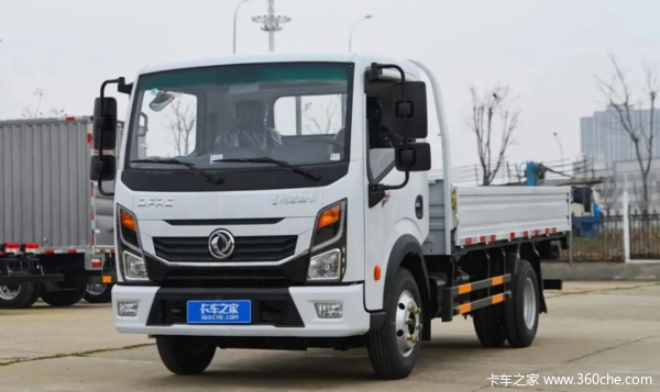 东风多利卡T17全能助力王：140马力国六轻卡城配运输的智慧之选(图1)